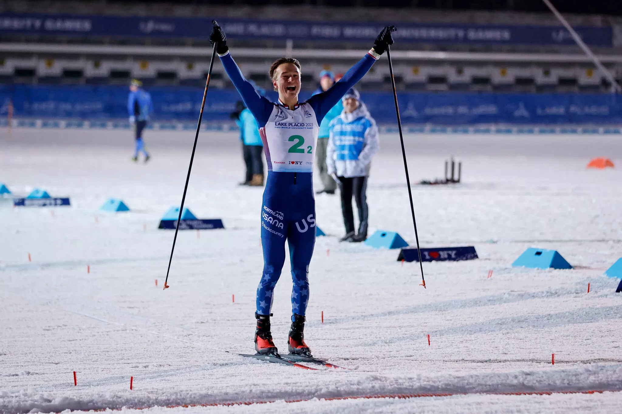 2023 Lake Placid FISU World University Games Team USA captures first