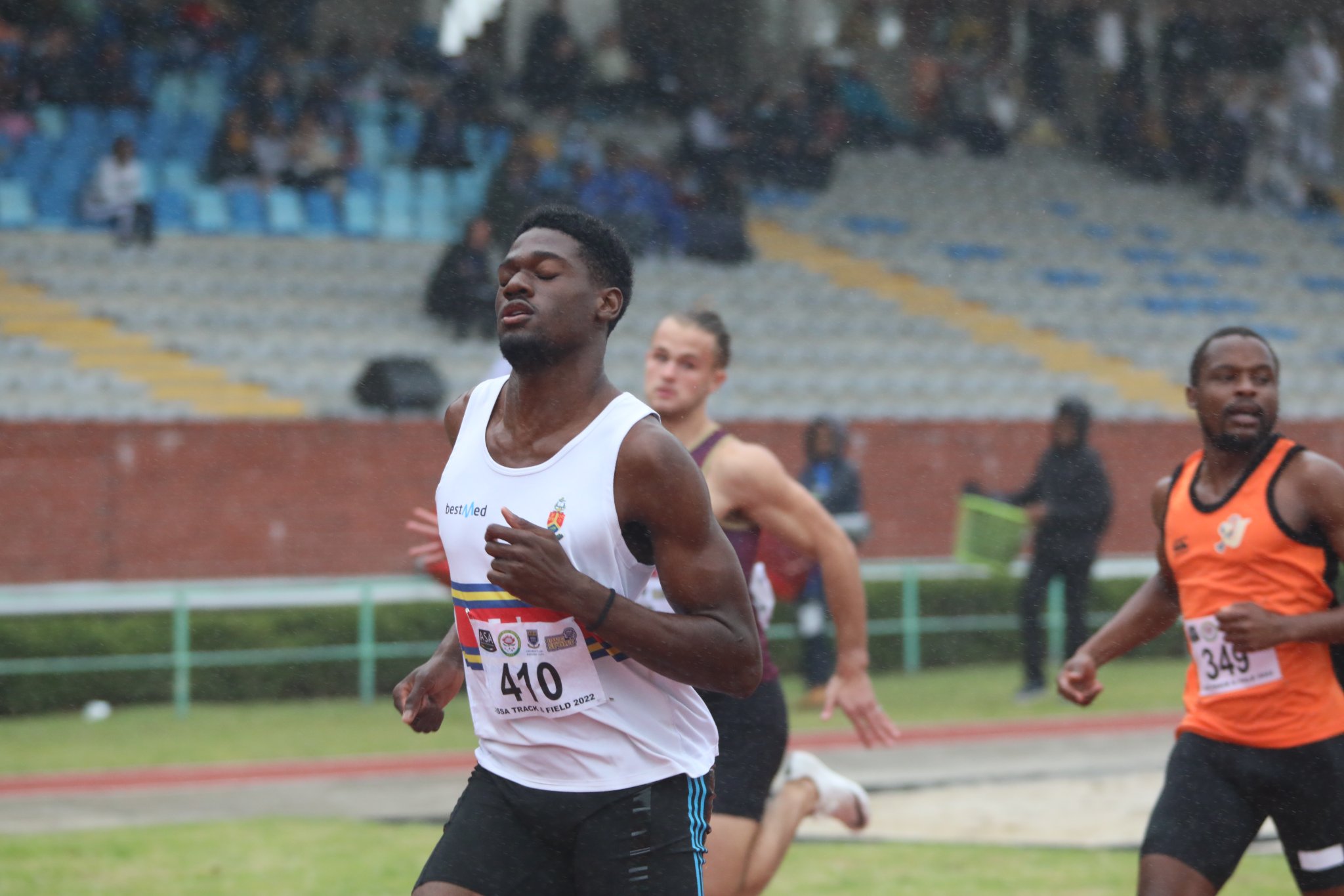 100m champions Benjamin RIchardson