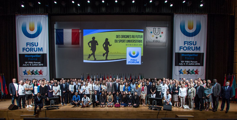 The southern French student city of Montpellier hosted the most recent FISU Forum in 2016 