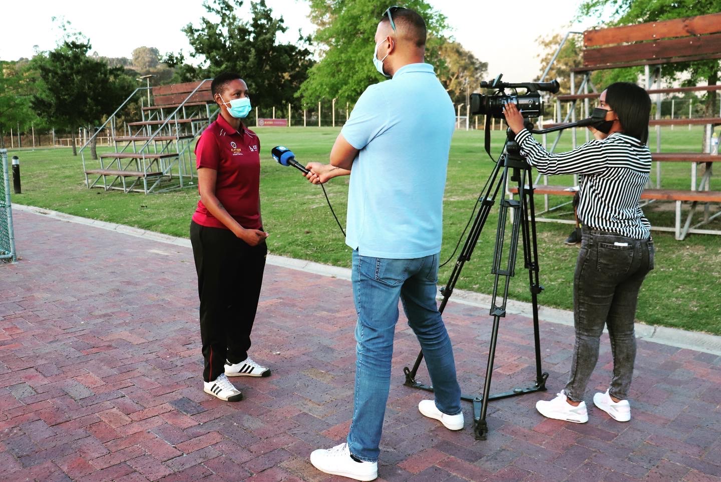 Coach Jabu in an interview with eNCA