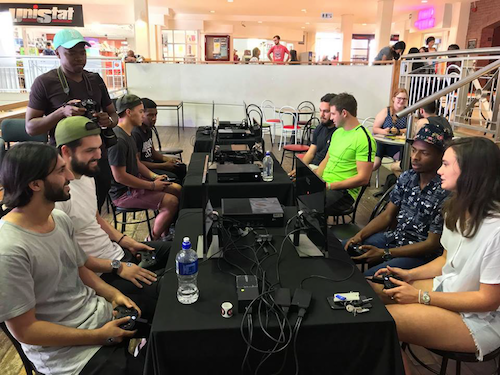 Maties Sport gamers in action