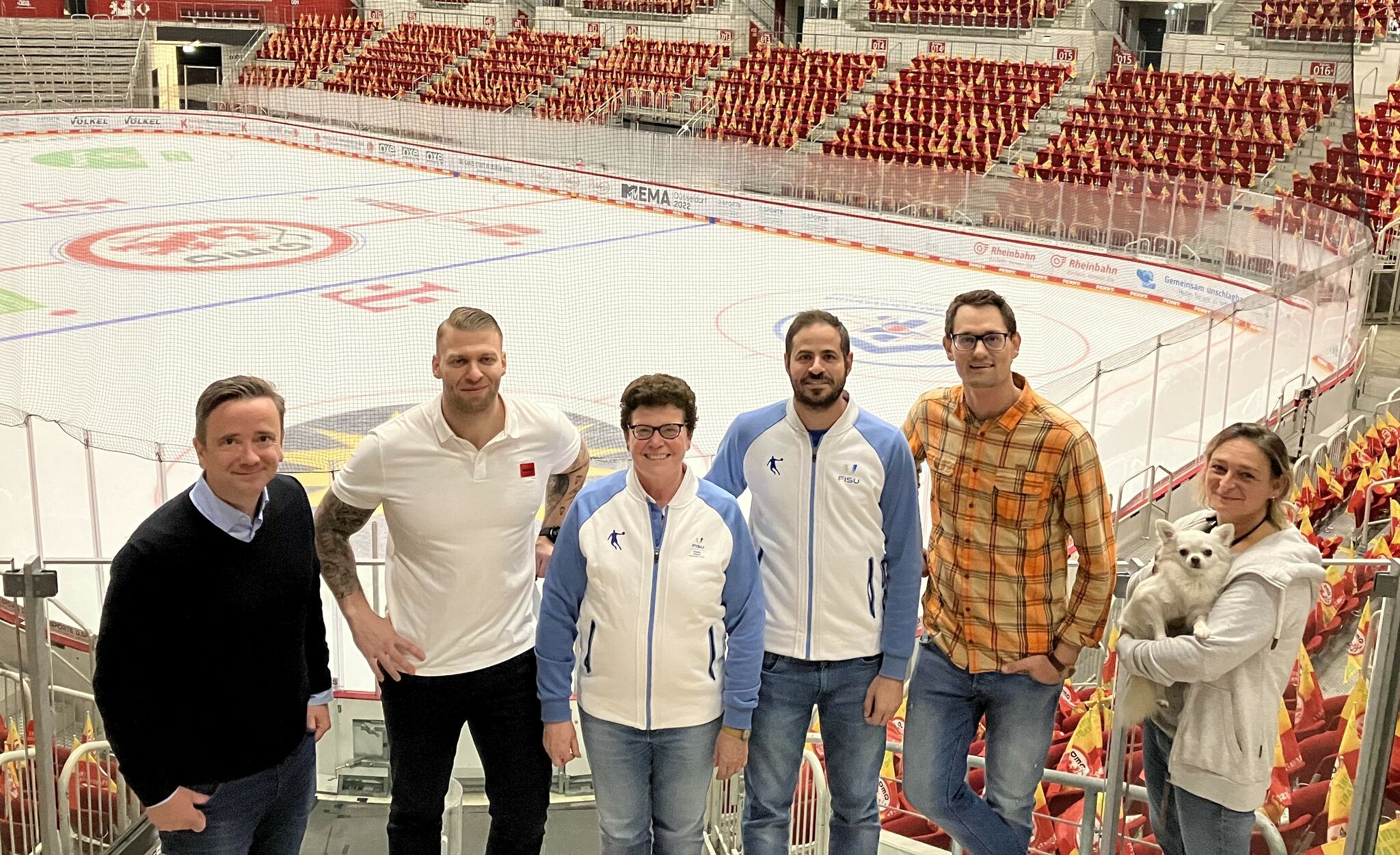 FISU International Technical Committee inspected multiple Rhine Ruhr