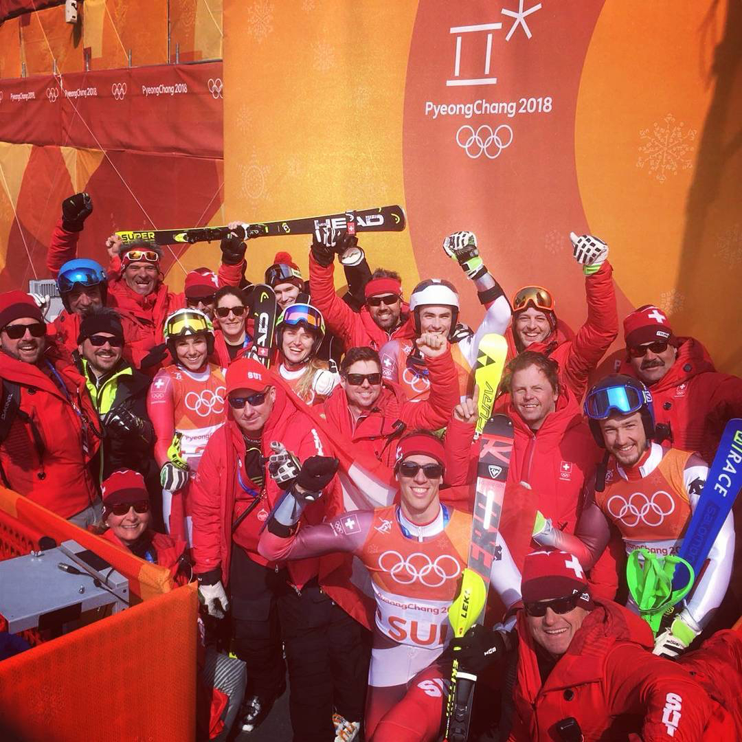 Swiss Team in PyeongChang 2018 (Zenhaeusurn)