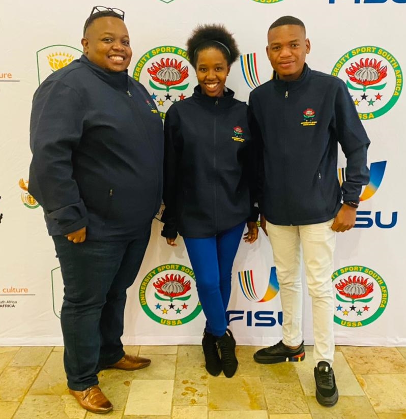 Tholana with her fellow USSA NEC members at their AGM in 2021