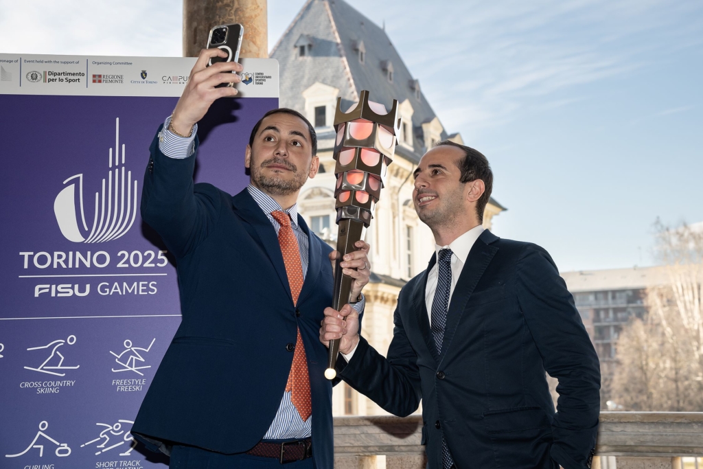 Torino 2025 FISU Games torch unveiled FISU