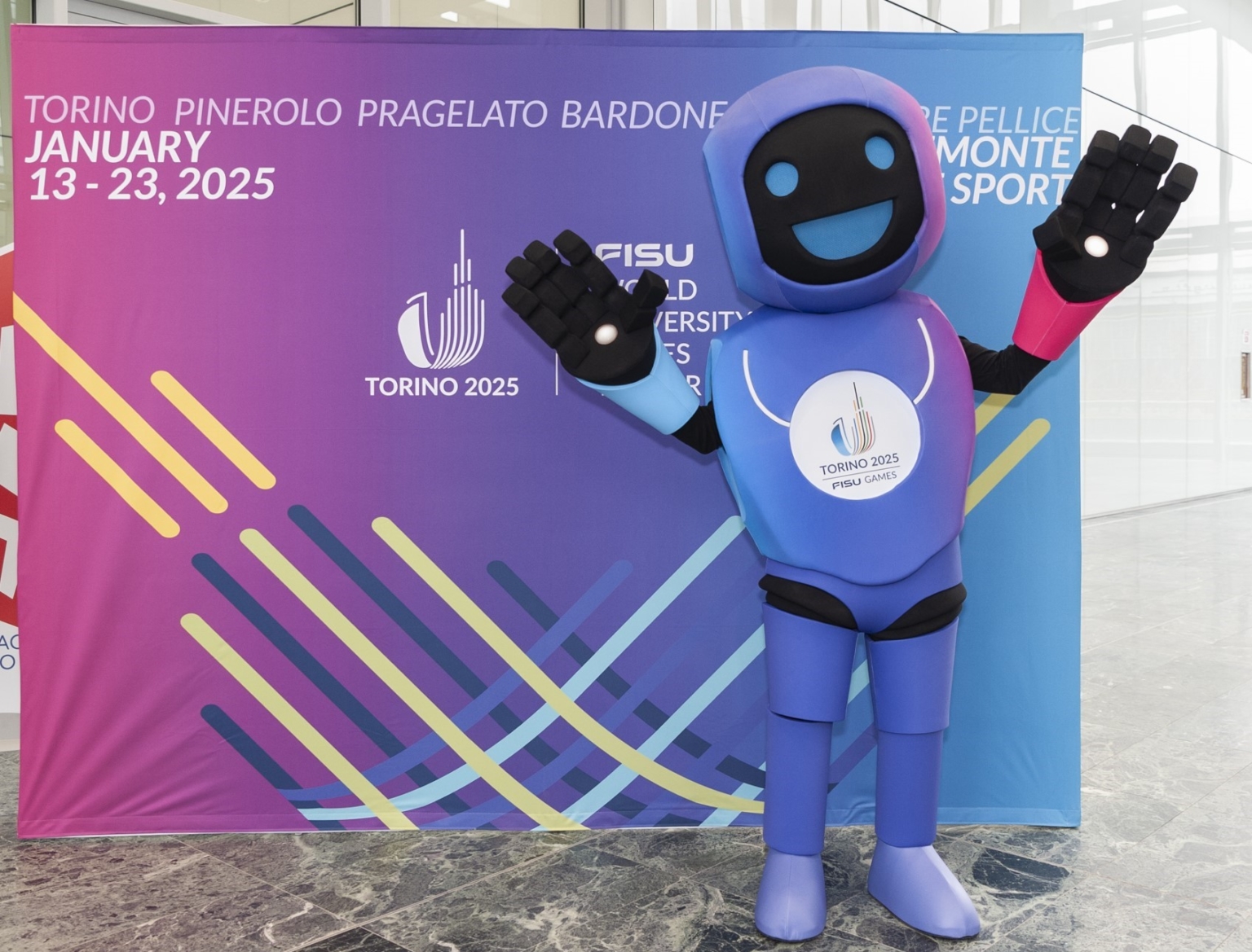 TO Tag introduced as mascot for Torino 2025 FISU World University Games