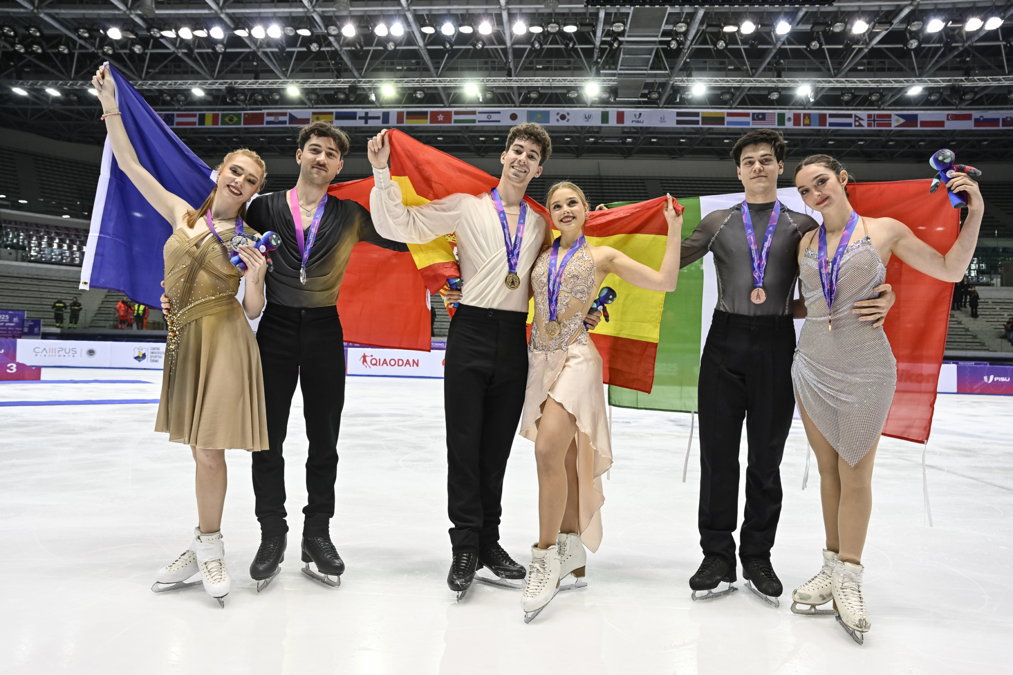 Spanish figure skating couple wins gold under watchful eyes of Olympic ...