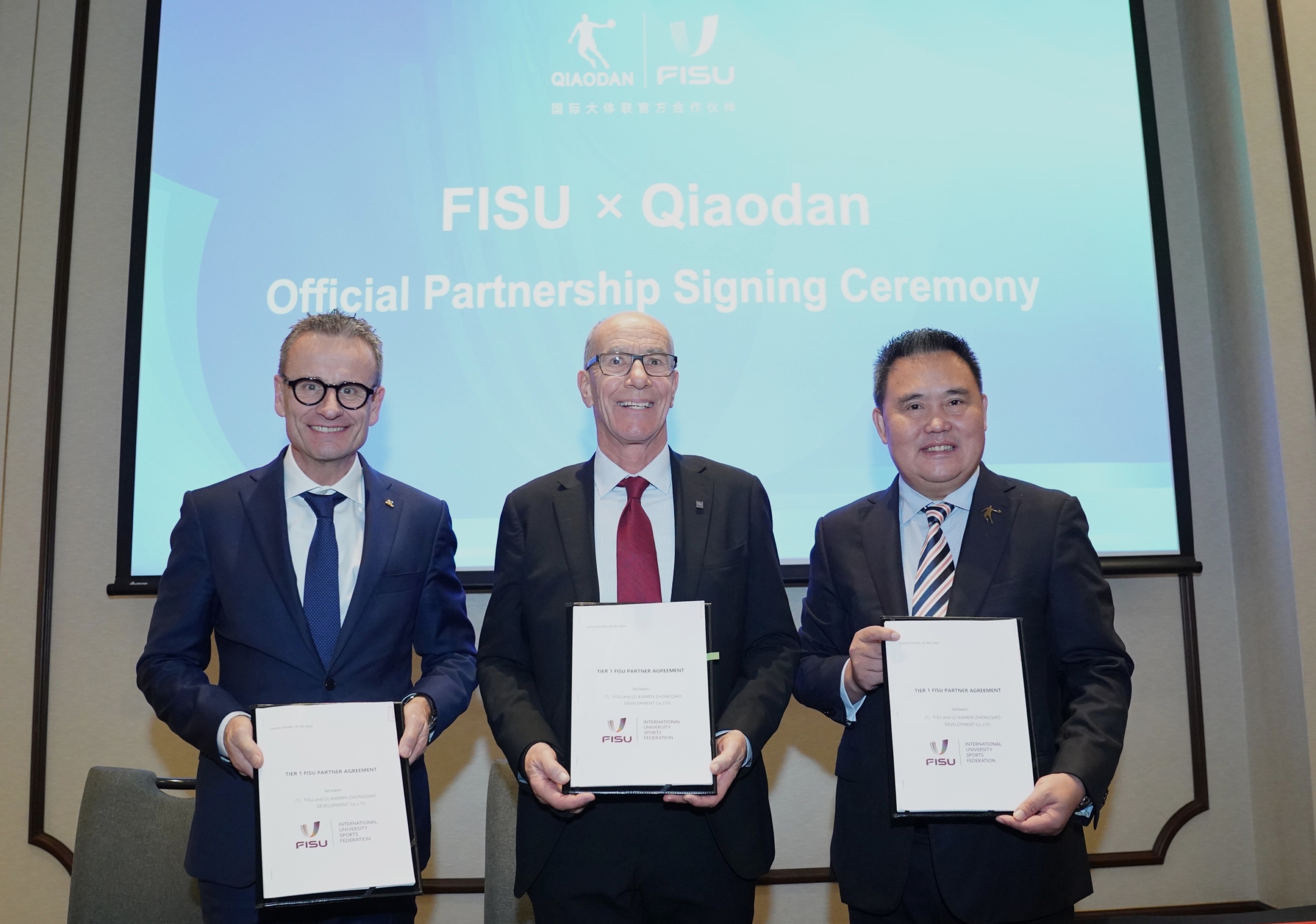 FISU continues with Qiaodan as exclusive global equipment partner for ...